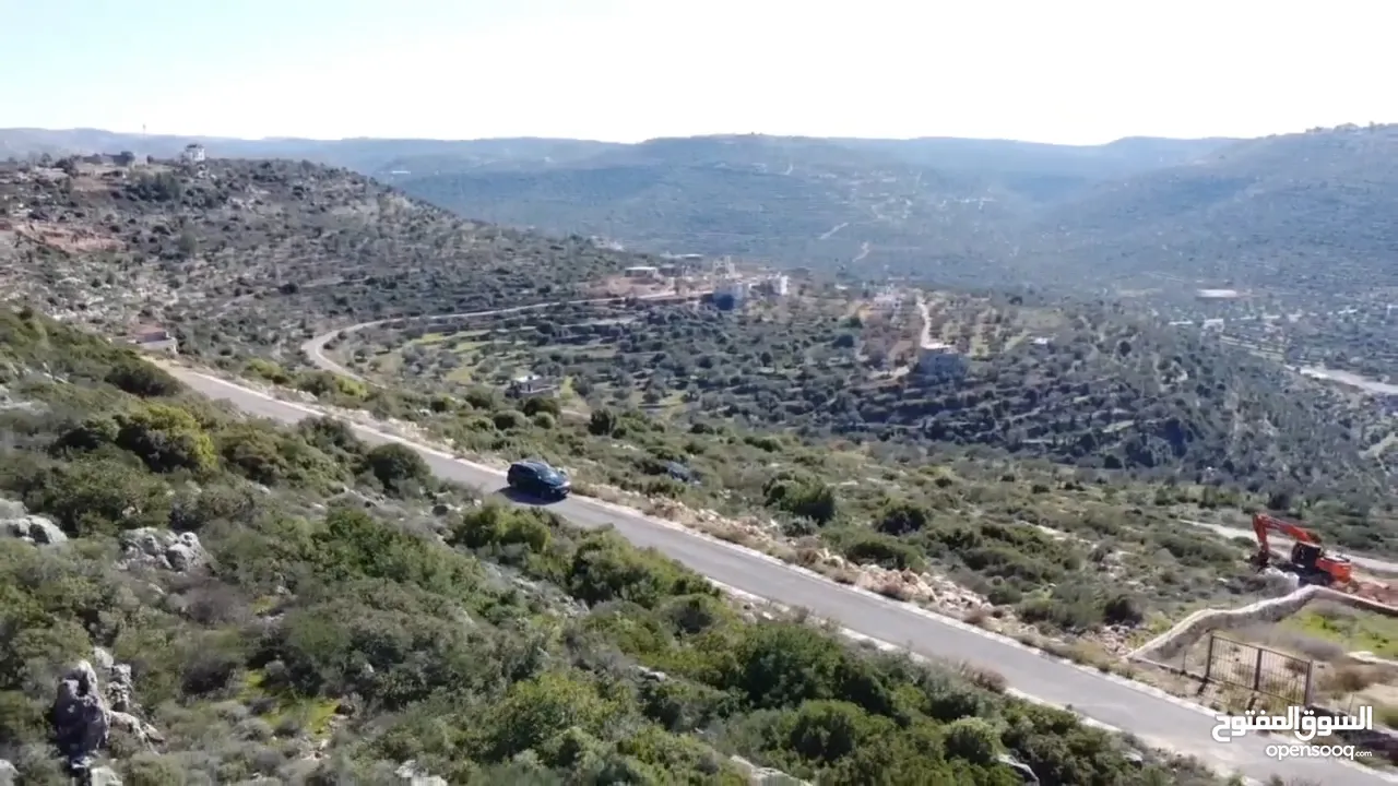 دونم ارض في كفر عين مرتفع باطلالة غربية ساحرة  (مشروع طابو)