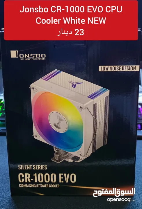 Jonsbo CR-1000 EVO ARGB CPU Cooler مبرد خرافي للمعالج