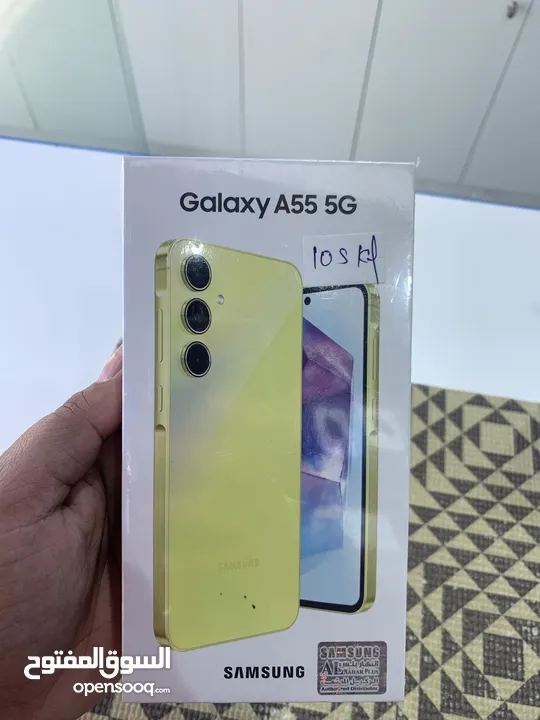 Samsung A55 128gb 8gb ram lemon