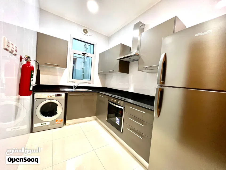 Juffair: Semi-Furnished 2BR/3BA Apartment With BHD 20 EWA Cap - BHD 280