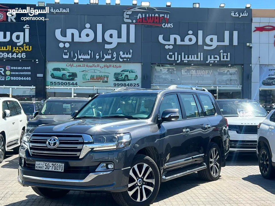 لاند كروز GXR v8 م دبل 2019 وارد الوكالة للبيع