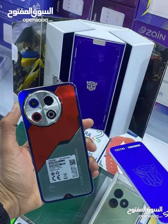 مستعمل ايام اغراضة والكرتونه الأصلية Spark 30 pro رام 16 جيجا 128 و 256 مكفول بالشركة متوفر توصيل