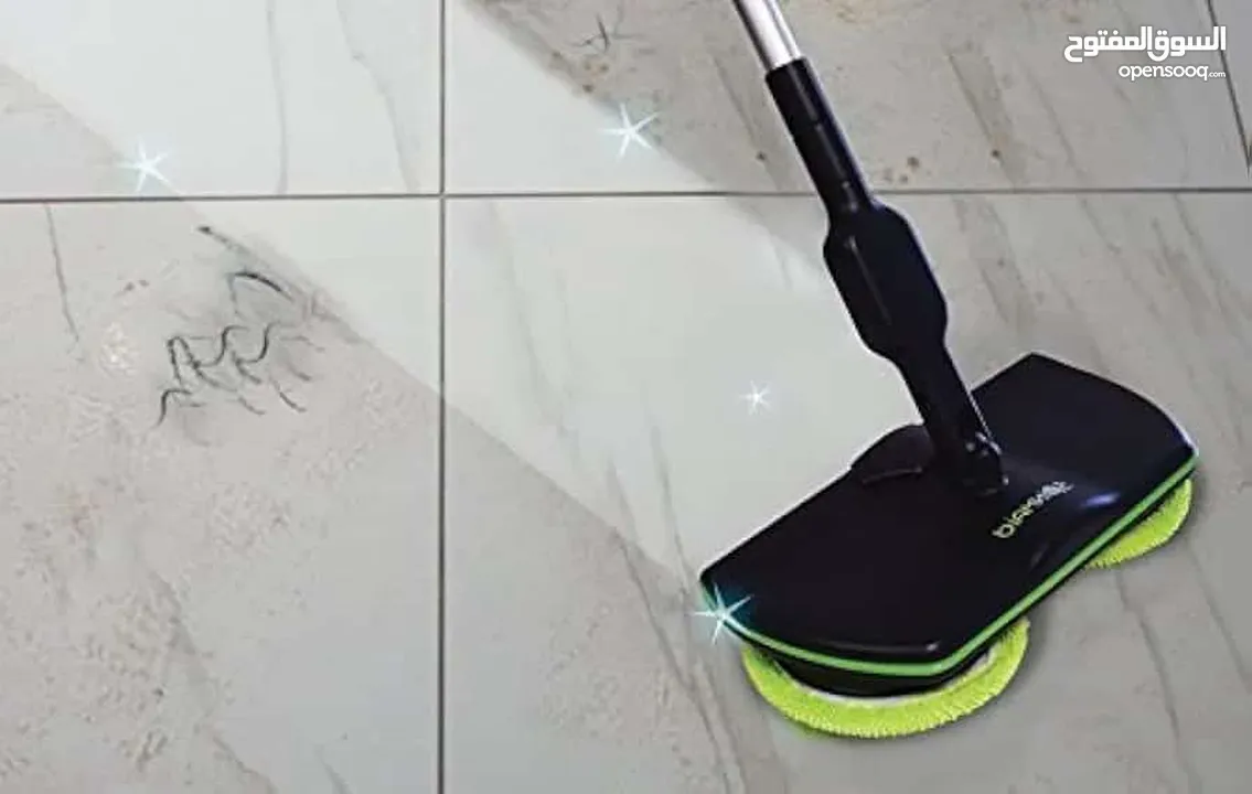 ممسحة كهربائية لاسلكية قابلة للشحن