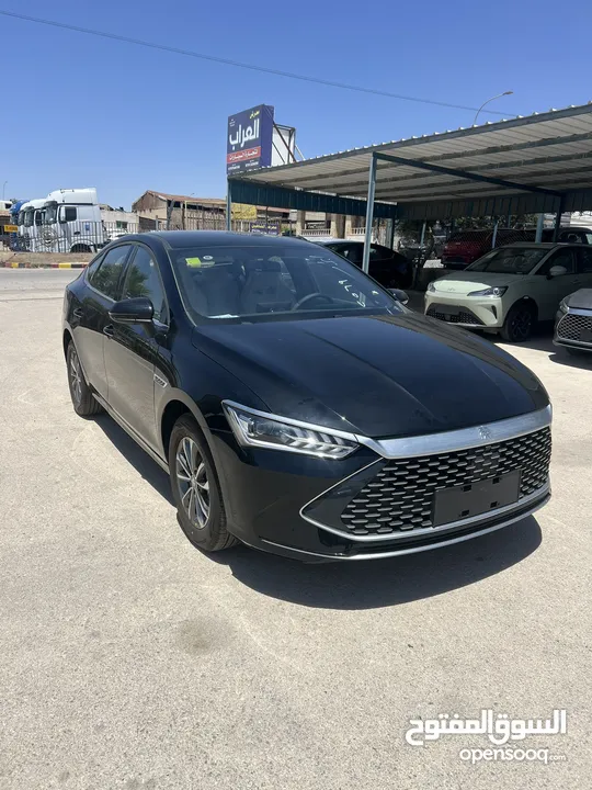 Byd Qin plus -plug in hybrid 2024 zero زيرو لون اسود وفيراني السعر شامل تنازل وتامين وكفاله وشاحن