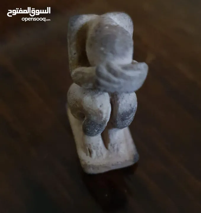 Handmade 150 years ago, carved in the shape of a Jewish prisoner = final price 10,000 dinars