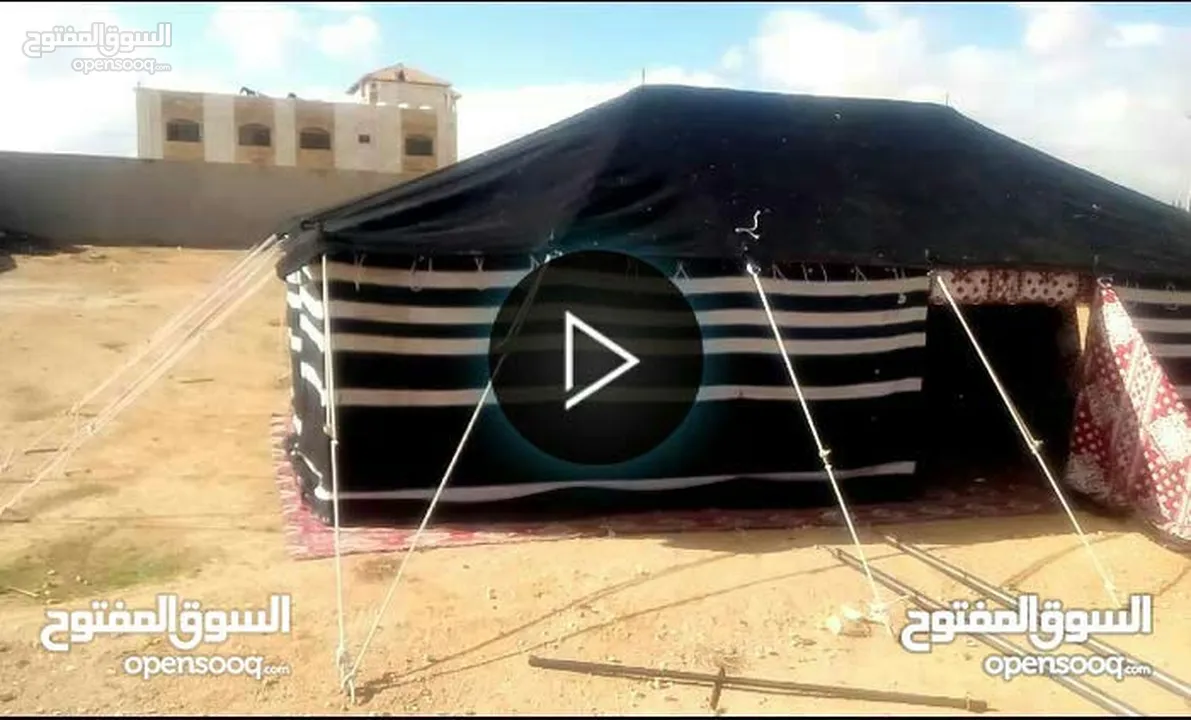 خيم شعر تراثيه  مساحة 8م×4م ويوجد مساحات أخرى حسب الطلب  خيم جديده لا يوجد مستعمله