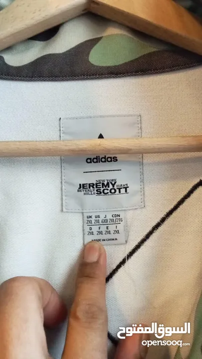 Lightly used adidas Jeremy Scott jacket