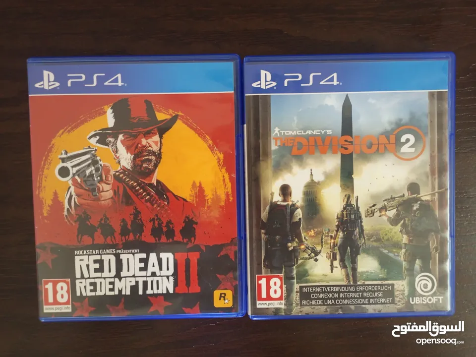 Red dead redemption 2 &The division 2
