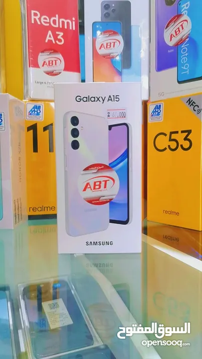 عرض خااص : Samsung A15 128gb هاتف ممتاز من سامسونج بمواصفات ممتازة و سعر حلو و ضمان وكيل سنة