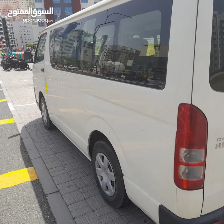 TOYOTA HIACE 2015 IN PERFECT CONDITION