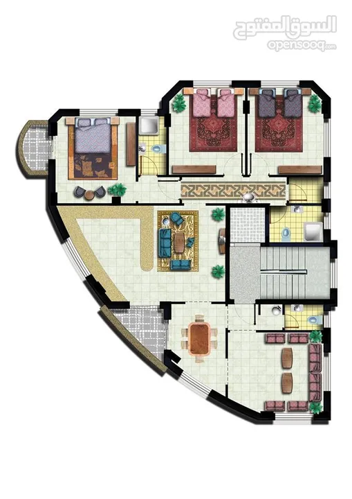 شقه للبيع مشطبه تسليم فوري جاهزه للسكن