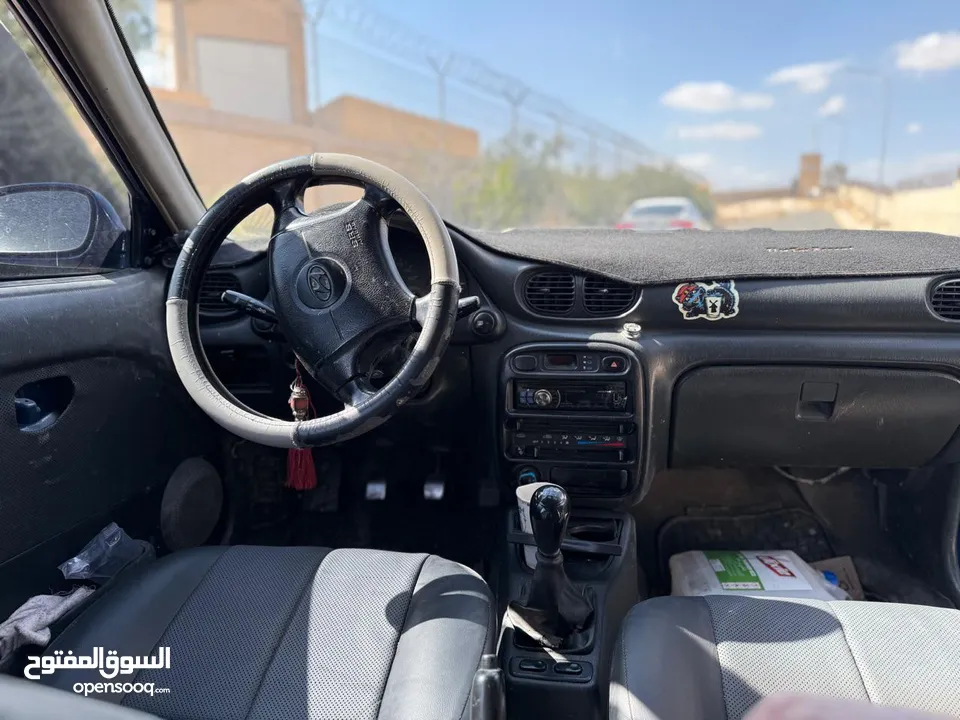 أكسنت موديل 94 محولة بالكاملة لموديل 98 جير عادي ماتور 1500 السيارة صلاة النبي + رقم مميز