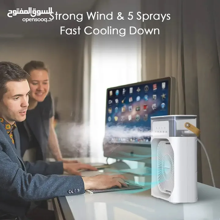 Portable Humidifier Fan Air Conditioner Household