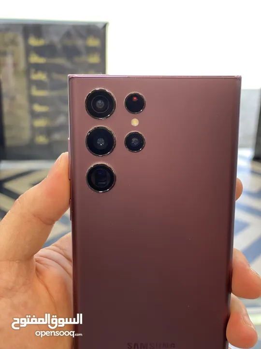 Samsung s22 ultra 256 used ////// سامسونج اس 22 الترا 256 جيجا مستعمل وكالة عربي اصلي مع الكرتونة