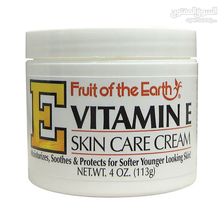 كريم Cream Vitamin E حمايه البشره ومكافحه الشيخوخه وترطيبها