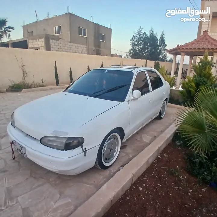 هونداي اكسنت فحص خالي قص قلبان مرخصه لغايه شهر 6 ماتور 1300
