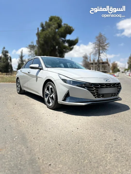 هيونداي افانتي CN7 2021 الشكل الجديد وارد كوري وليس صيني فل فحص كامل جمرك جديد كاش او اقساط