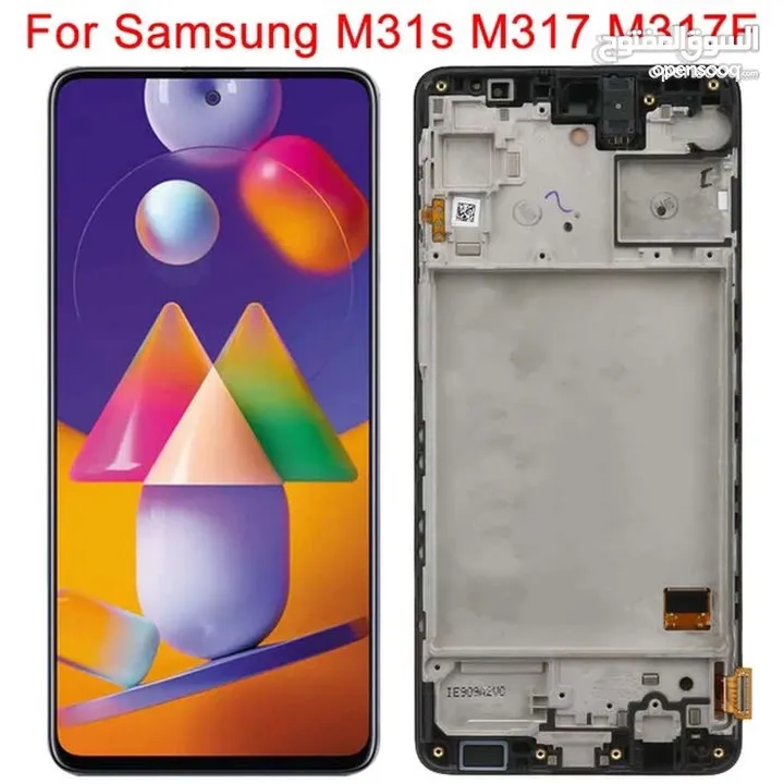 شاشه سامسونج Samsung M31S أصلي شركة .