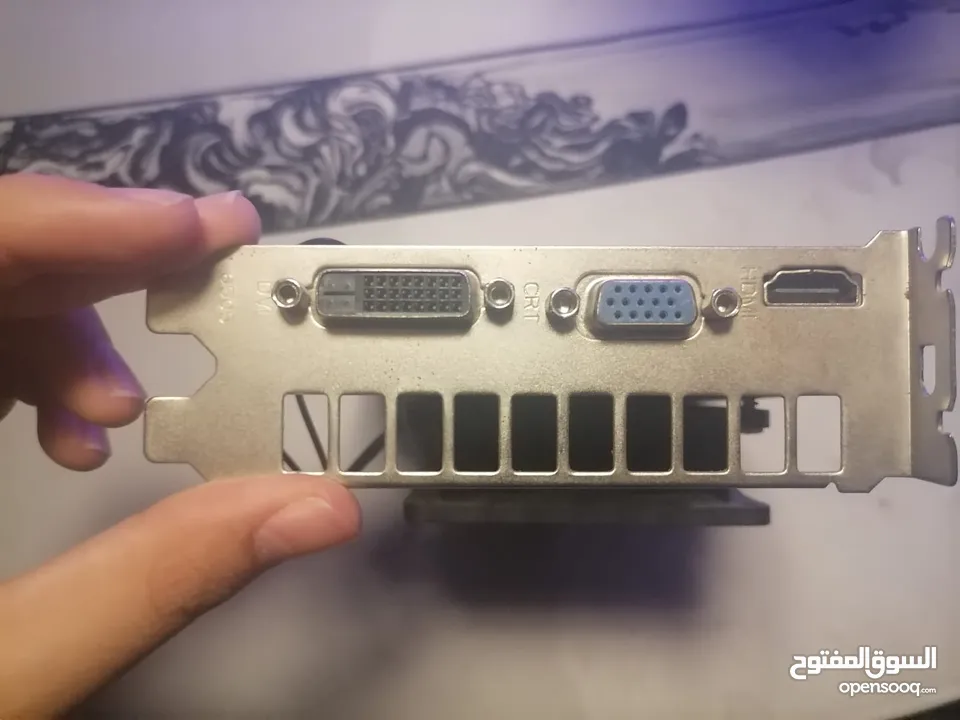 قطع كرت شاشة ورام ومروحة معالج و معالج يباعن منفصلات او كلهم