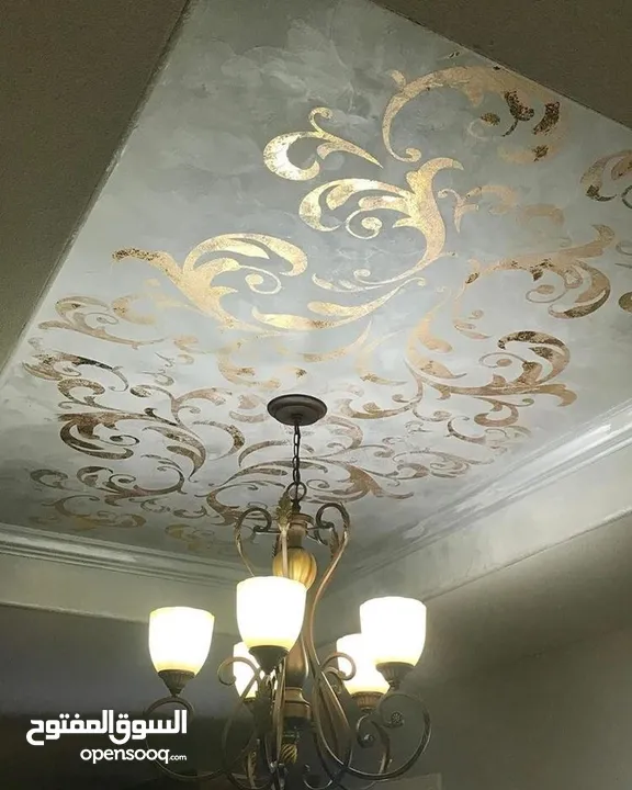 Patina-wall and celling painting