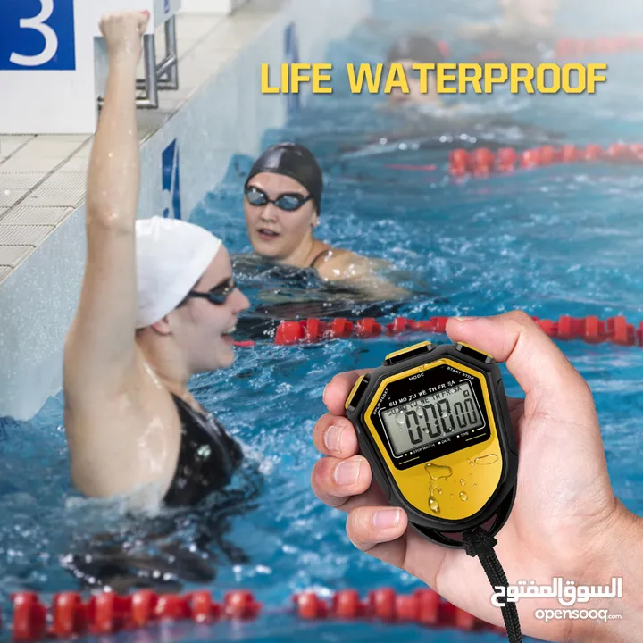 Waterproof Stopwatch  ستوب ووتش
