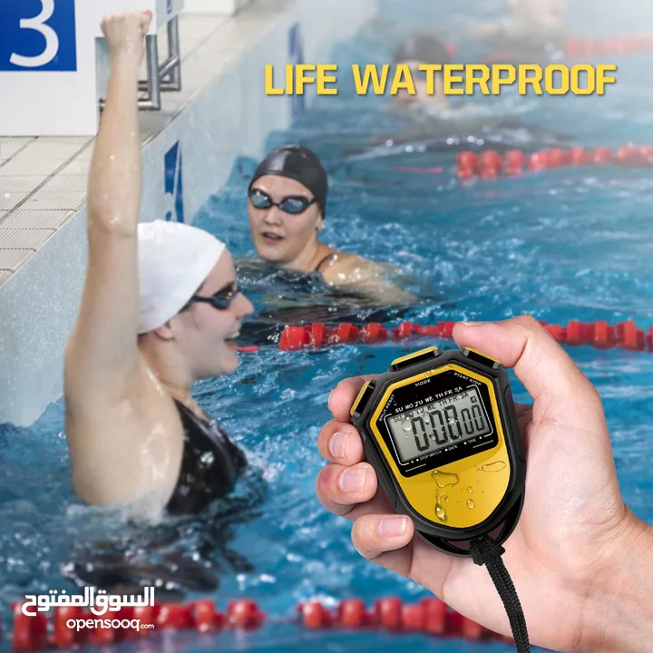 Waterproof Stopwatch  ستوب ووتش