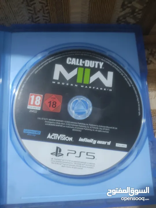 قرص العاب (سي دي)  Call of Duty modern warfare 2جديد غير مستخدم بلايستيشن 5 2023