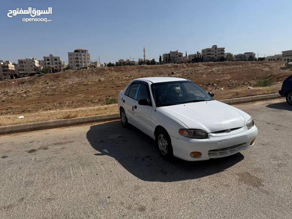 هونداي أكسنت 1998 للبيع كاش فقط  فحص 4 جيد بحالة الوكالة