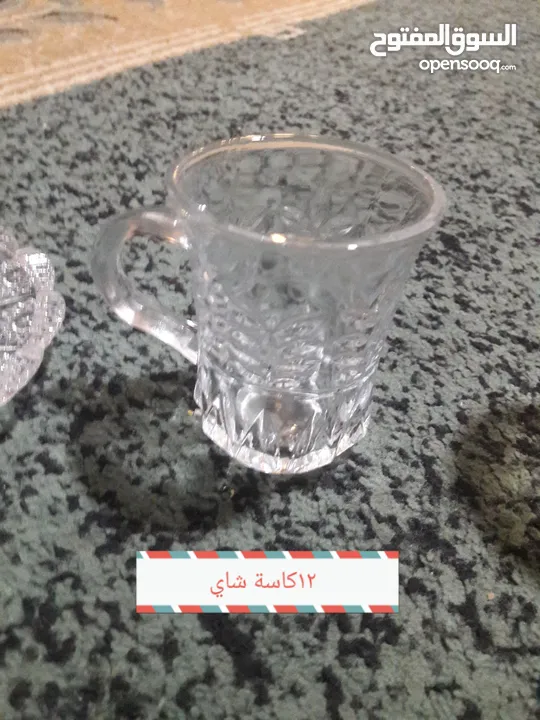 كاسات وصحون وفناجين قرفه وسكريات للبيع