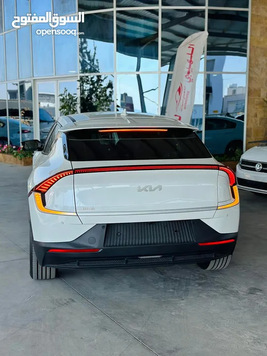 كيا EV6 وارد كوريا 2022 فحص كامل كرت ابيض ممشى 70 الف KM استخدام شخصي