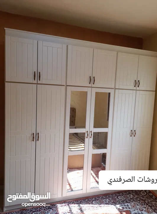 غرف نوم ماستر خشب لاتيه 18م جميع المقاسات والوان حسب الطلب