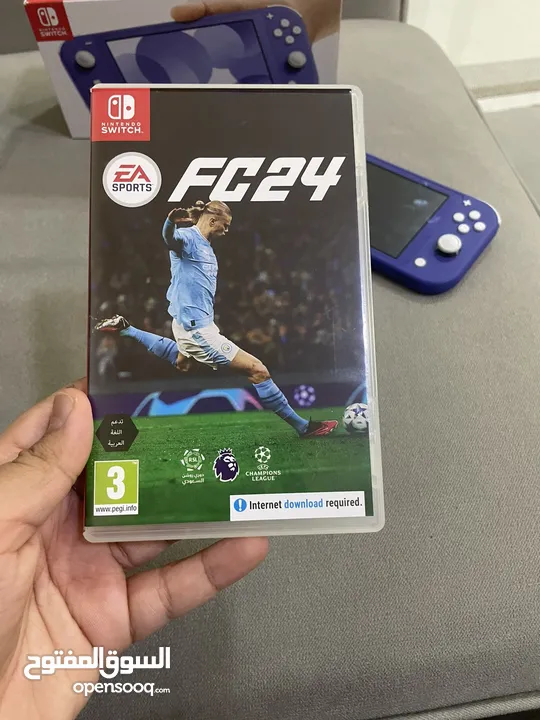 Nentando swith lite new with no problems and with fifa 24 with 128 gb memory card