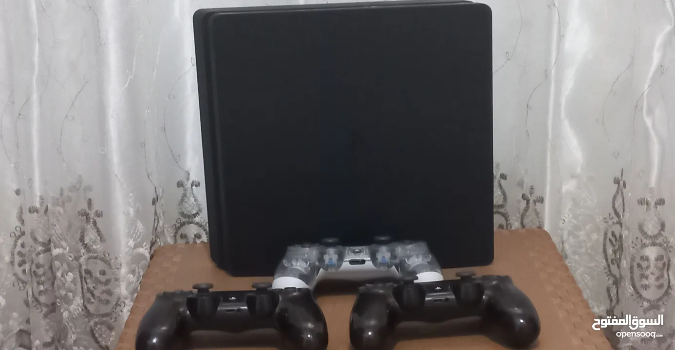 بلايستيشن 4 سلم ps4 slim مستعمل بحالة جيدة جدا اقرأ الوصف