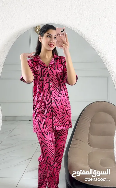 بجامة ساتان عدد3 ب10