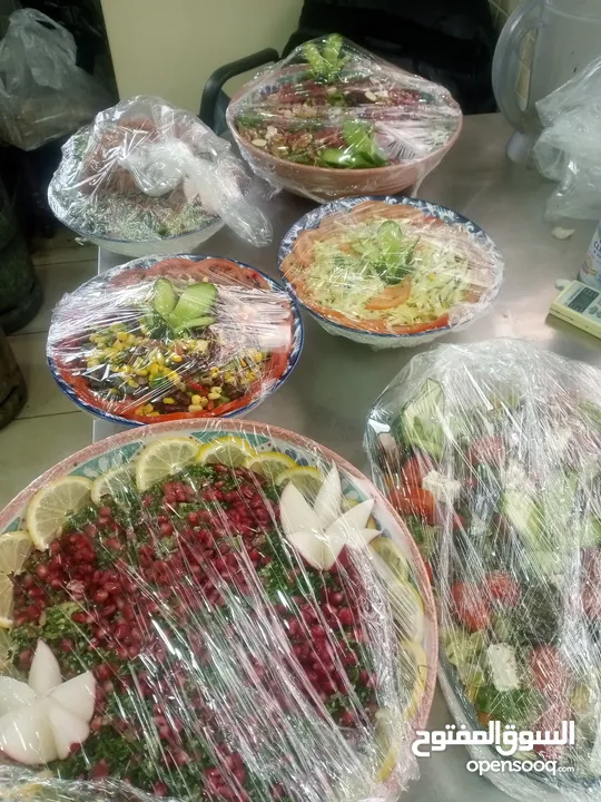 شيف طباخ شرقي وغربي وسلطات ابحث في الفندق عن عمل خبره في الاكل العربي والسلطات