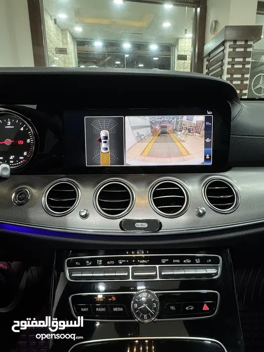 Mercedes E200d 2018 متور 2000 ديزل فحص ممتاز