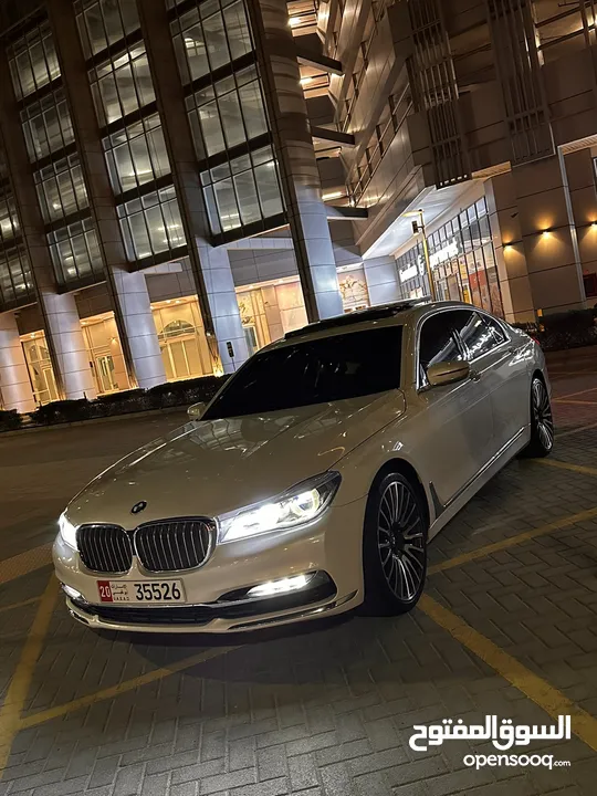 BMW 740LI 2018  Carbon core Edition