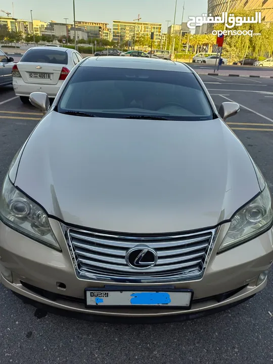 Lexus ES 350, American Specs, Model: Year 2010