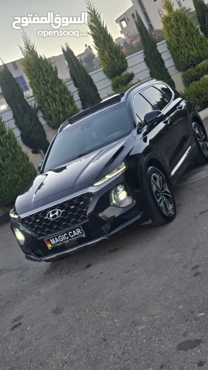 جيب هونداي سنتافية بحالة الوكالة فل الفل مسكر بانوراما 4*4 2018*2019 الجب بصلاة سعر حرق على الكاش 10