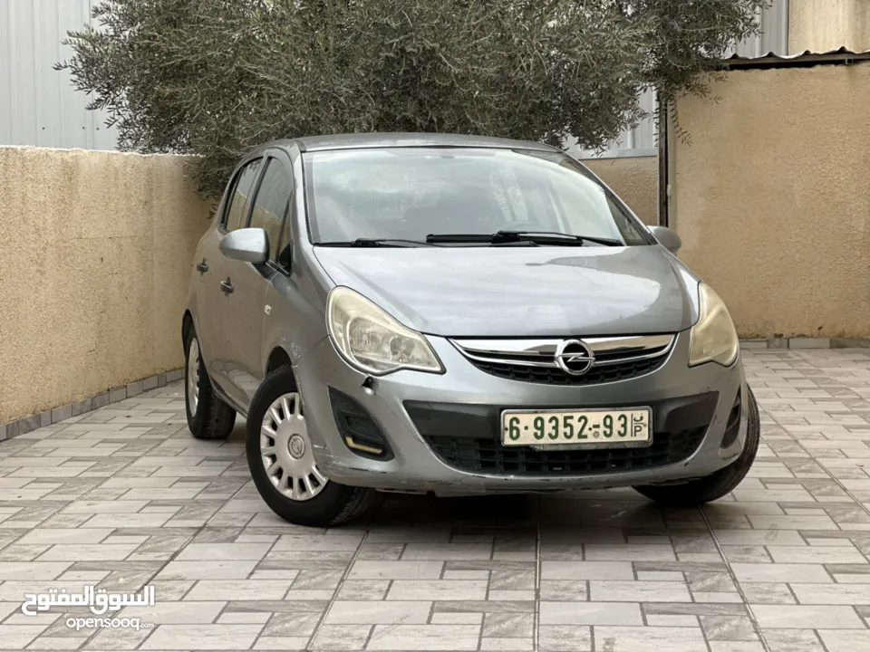 اوبل كورسا ترخيص 2012 جير عادي ماطور 1400!