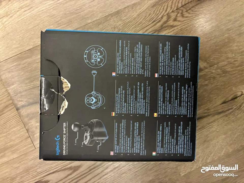 Logitech Driving force shifter قير سباق
