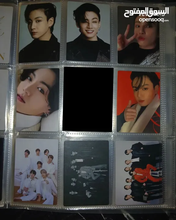 kpop album  koop photo cards