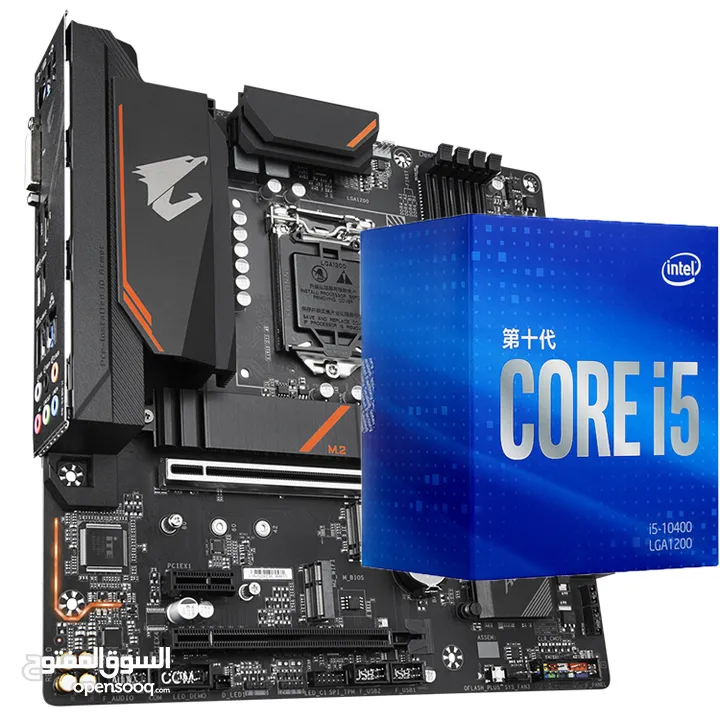 SPU CORE i5 intel 12400f معالج اي فايف جيل الثاني عشر  يأتي بدقة تصنيع 14 نانومتر وبمعمارية 64 بت
