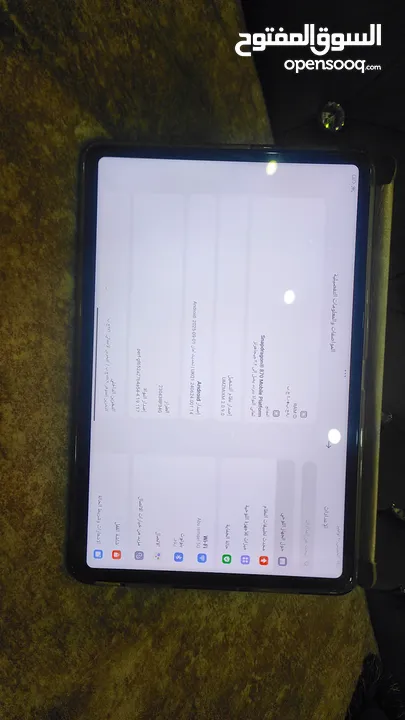ايباد شاومي باد6 256 جيجا بالكرتونة مع شاحن الاصلي وسماعتو وكڤر استعمال بسيط بحالة الجديد