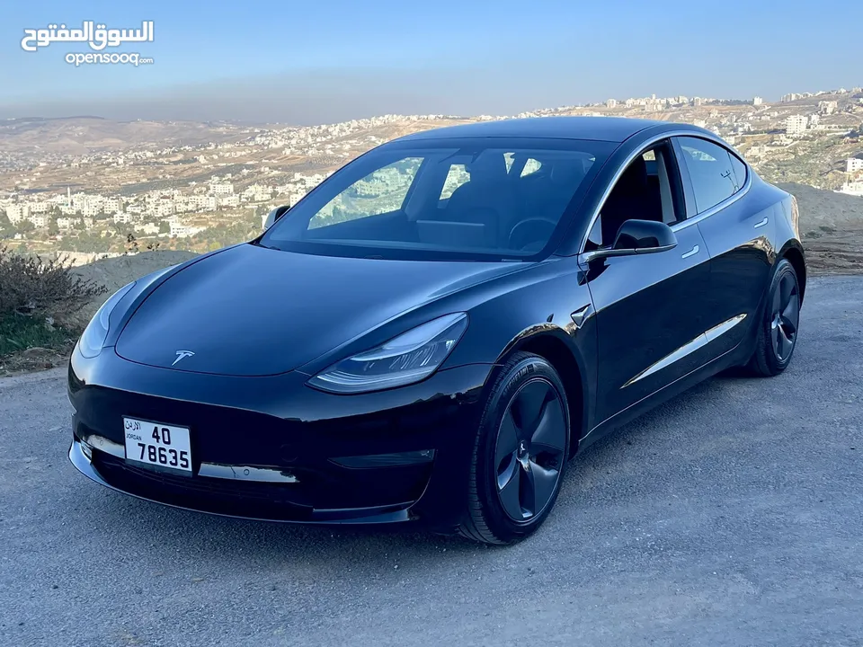 جمرك جديد فحص كامل ولا ملاحضة 85% اوتوسكور 2020 Tesla Mode 3 Standard Plus