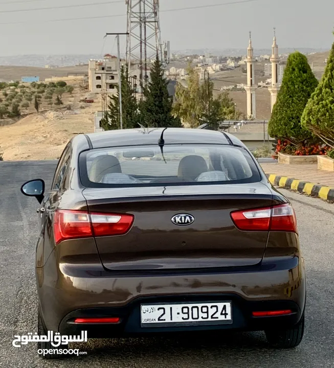 كيا ريو 2014 فحص كامل بحالة الوكالة