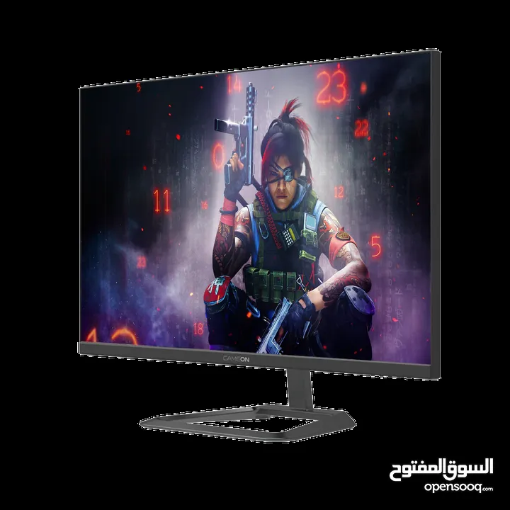 شاشة ألعاب GAMEON GOP32FHD240VA مقاس 32 بوصة FHD، 240 هرتز، 1 مللي ثانية (1920 × 1080) مسطحة مع G-Sy