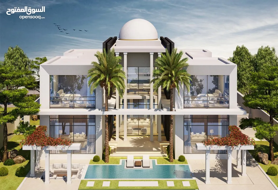 فيلا القصر في اول دابوق  The Palace; beautiful palace beautiful finishings beautiful neighborhood