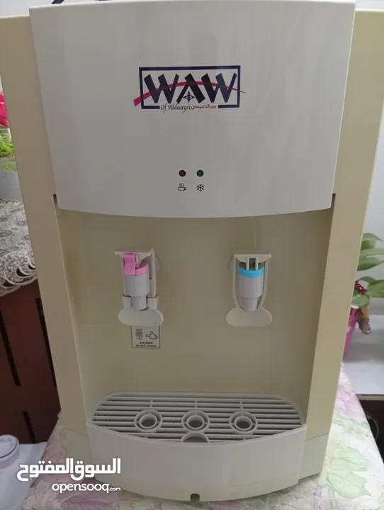 كولر ماء ماركة WAW مستخدم بحالة ممتازة جداً  صناعة كوريا