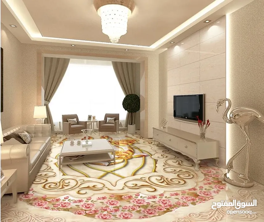 ارضيات ايبوكسي ثلاثيه الأبعاد